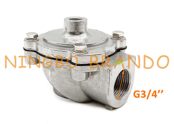 G353A041 3/4 &quot;نوع زاویه سمت راست دریچه جت پالس جمع کننده گرد و غبار