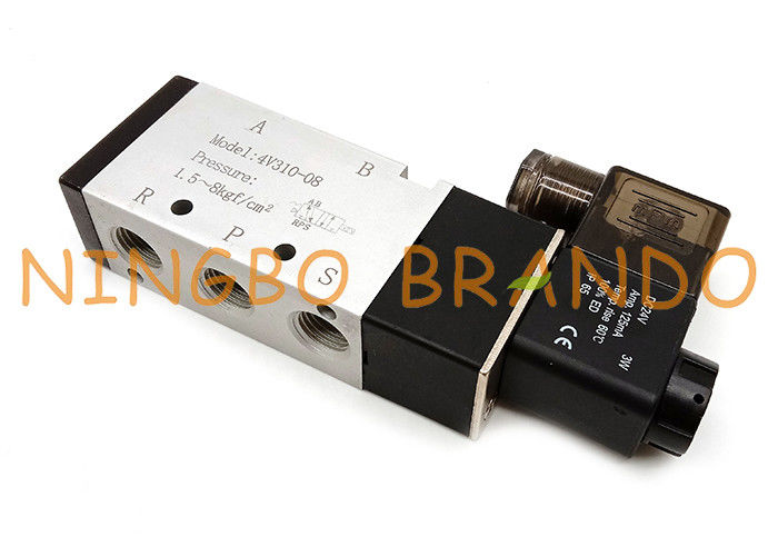 شیر برقی پنوماتیک Airtac Type 4V310-08 تک سیم پیچ 5/2 راه