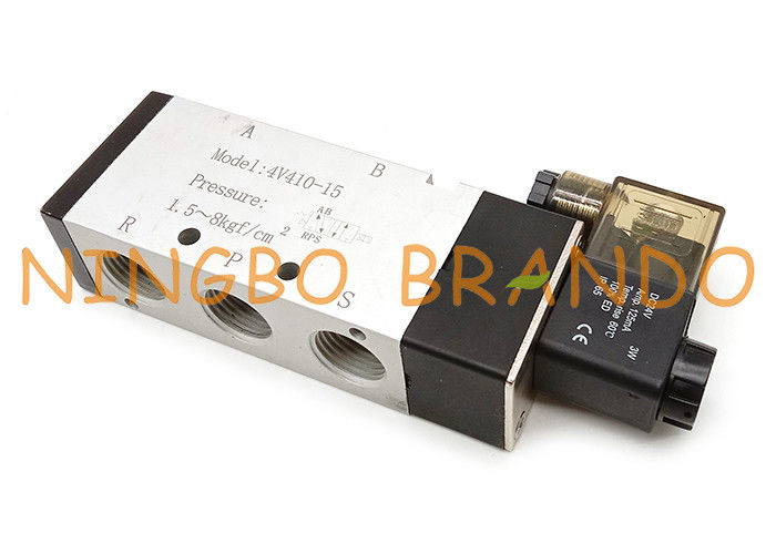 شیر برقی پنوماتیک Airtac Type 4V410-15 5/2 Way Air Control Pneumatic Valve