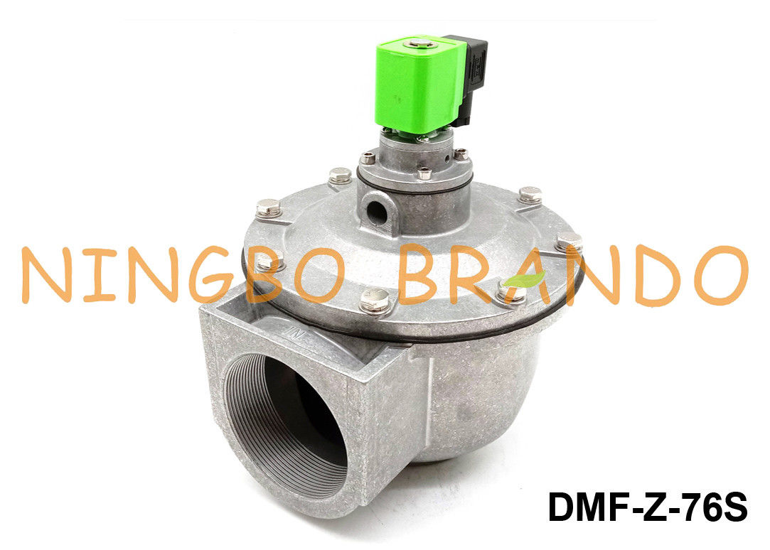 3 &quot;DMF-Z-76S BFEC Diaphragm Pulse Jet شیر برقی برای فیلتر کیسه