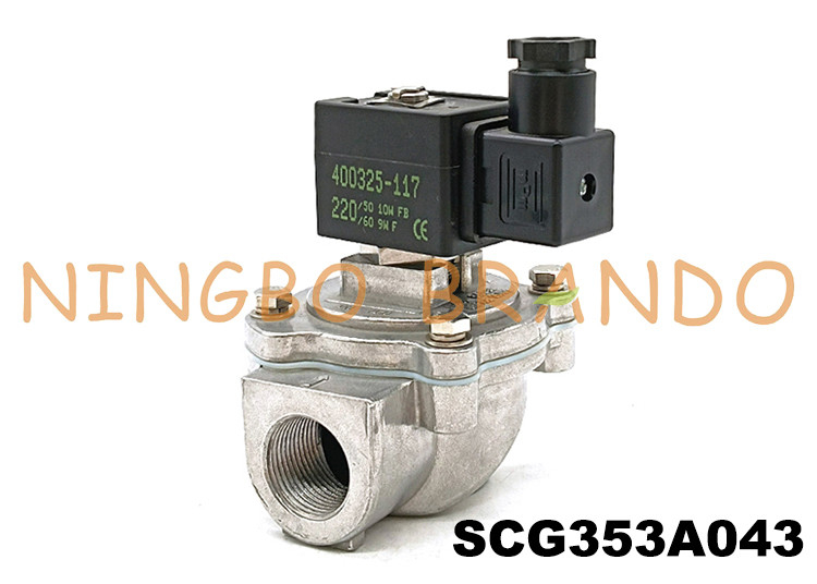 SCG353A043 ASCO نوع رزوه ای پالس جت دریچه 3/4 اینچی برای جمع آوری گرد و غبار