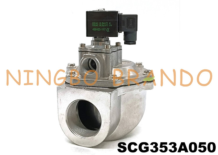 SCG353A050 2 اینچ ASCO نوع پالس جت دیافراگم شیر برقی سری 353