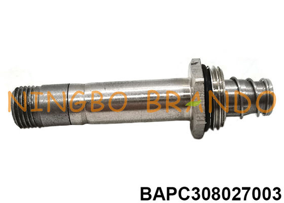 آرمیچر شیر برقی پنوماتیکی لوله فولادی ضد زنگ سه طرفه با لوله پیستون