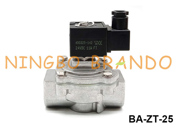 1' صاف از طریق نبض دریچه جت برای گردآورنده گرد و غبار 24V 110V 220V