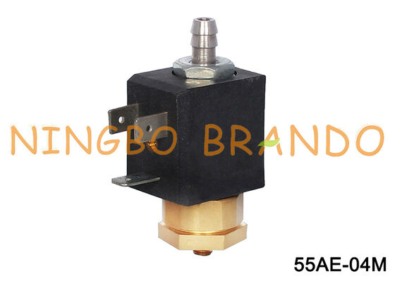 شیر برقی برنجی دو طرفه M5 برای قهوه ساز Schaerer DC24V AC220V