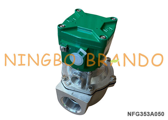 شیر گرد و غبار ASCO نوع NFG353A050 ضد انفجار ضد شعله ATEX 2 اینچ