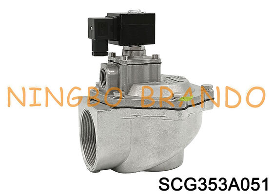 شیر برقی دیافراگم زاویه راست G2-1/2'' SCG353A051 DC24V AC220V