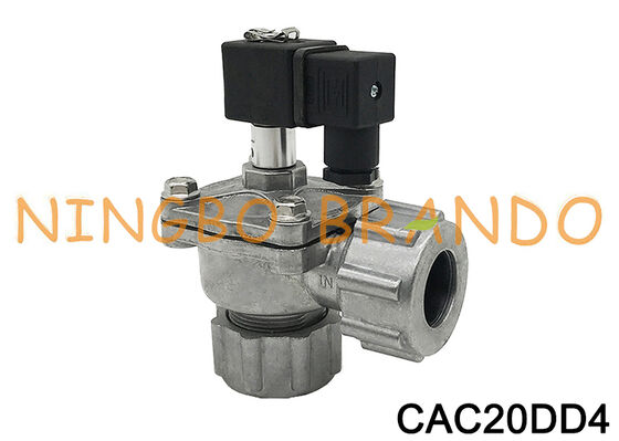 شیر پالس 3/4 اینچی CAC20DD4 شیر پایلوت RCA3PV نوع مهره زاویه راست شیرهای پالس