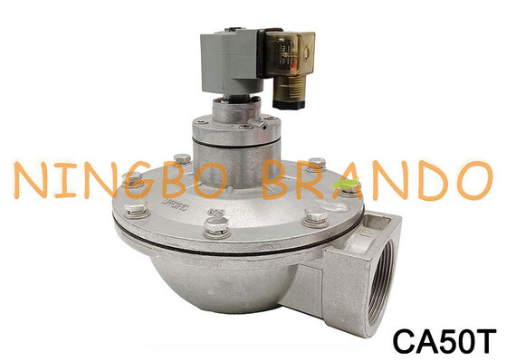 شیر برقی زاویه‌دار G2'' CA50T برای جت پالس AC220V AC110V DC24V