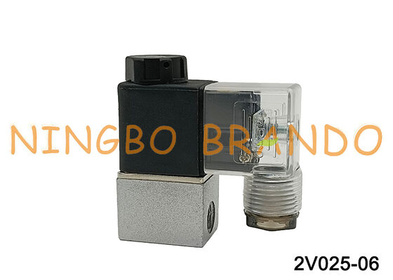 AirTAC Type 2V025-06 2/2 Way Solenoid Valve Direct Acting Direct 12V/24V/110V/220V