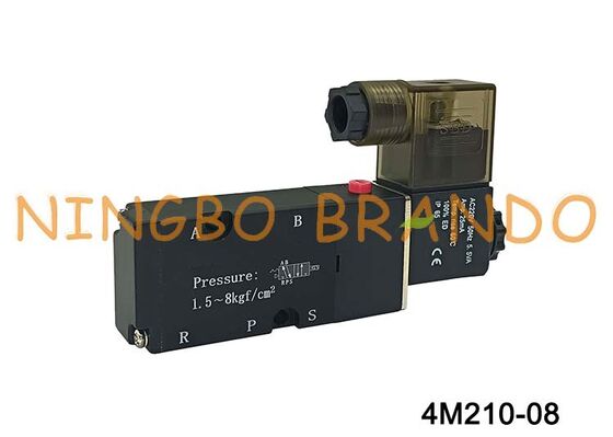 شیر برقی 4M210-08 AirTAC نوع 4M210-08 شیر جهتی پنوماتیک 5/2 راه