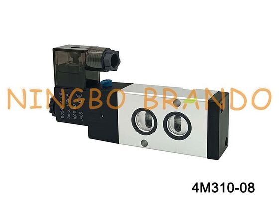 شیر برقی 4M310-08 AirTAC Type 4M310-08 شیر کنترل جهت پنوماتیک 5/2 راه