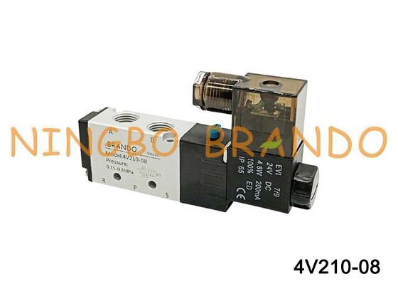 شیر برقی پنوماتیک 5/2 راه Airtac Type 4V210-08