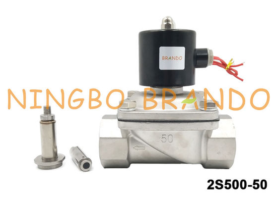 دریچه های برقی ضدزنگ فولادی ضد زنگ UNI-D Type SUW-50 G2 'برای تصفیه آب DC24V AC220V