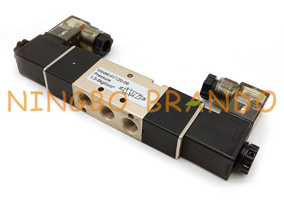 AIRTAC نوع 4V120-06 5/2 راه 1/8 