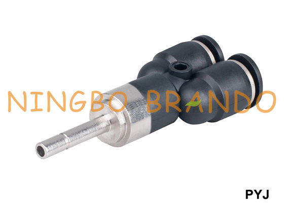 اتصالات شیلنگ پنوماتیک پلاستیکی سه طرفه PYJ سری PYJ نوع Y